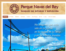 Tablet Screenshot of parquenavasdelrey.org